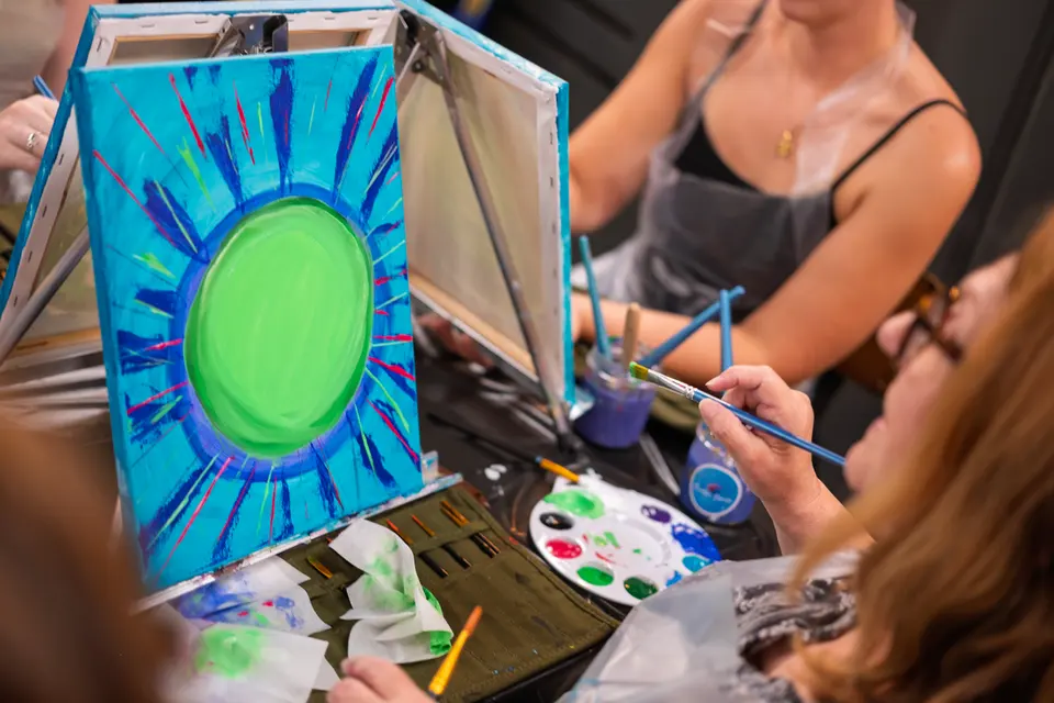 Photo 27 of 78, painting Dragonfly at Greenville Beer Exchange