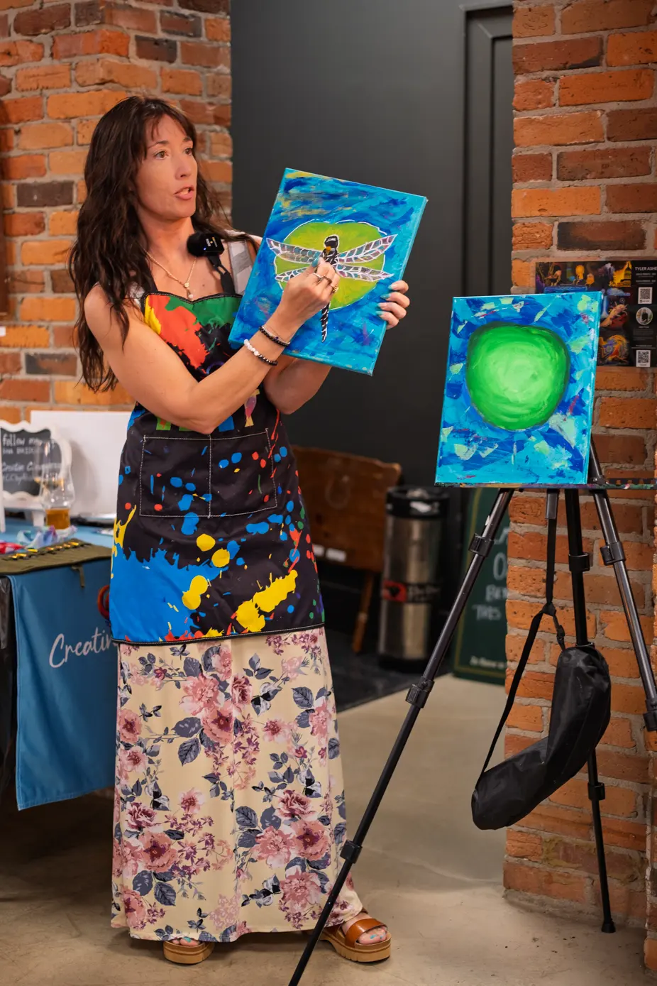 Photo 31 of 78, painting Dragonfly at Greenville Beer Exchange