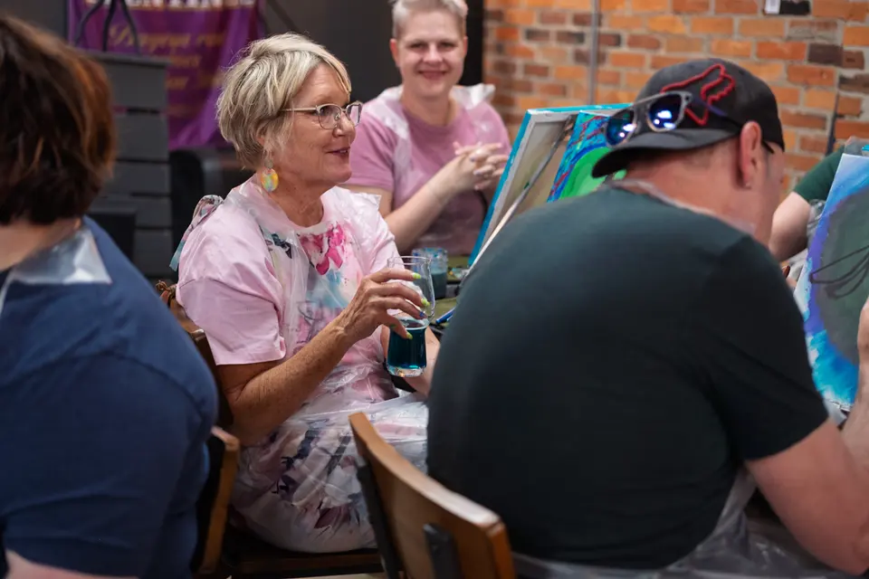 Photo 36 of 78, painting Dragonfly at Greenville Beer Exchange