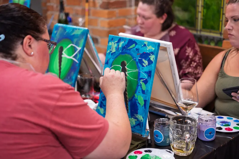 Photo 44 of 78, painting Dragonfly at Greenville Beer Exchange