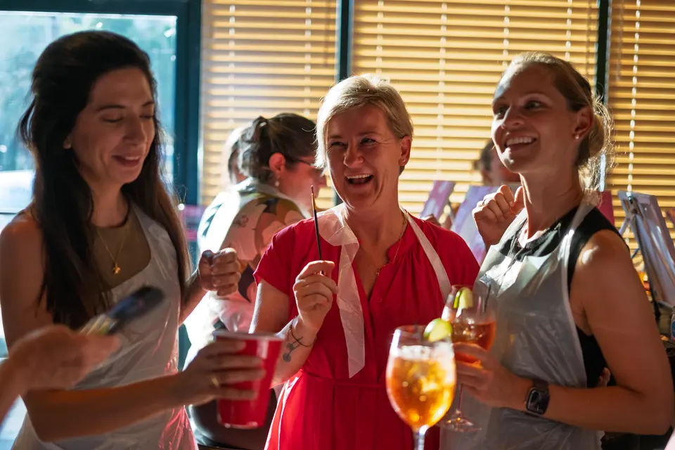 Photo 55 of 128, painting Aperol Spritz at Cork & Tap