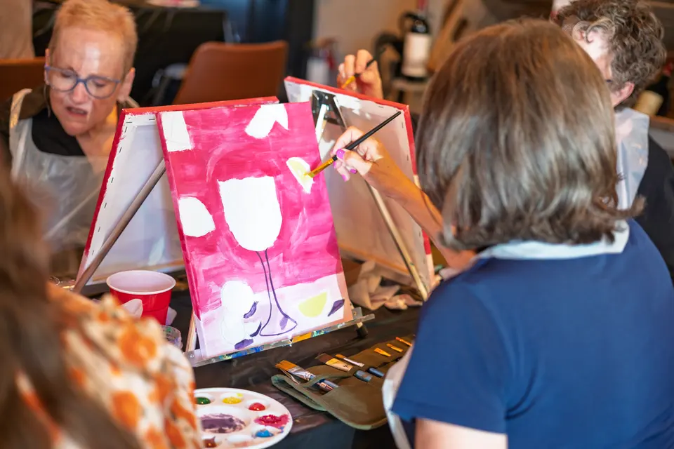 Photo 59 of 128, painting Aperol Spritz at Cork & Tap
