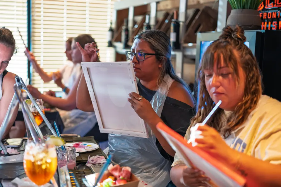 Photo 62 of 128, painting Aperol Spritz at Cork & Tap