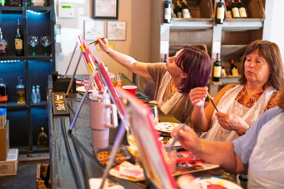 Photo 66 of 128, painting Aperol Spritz at Cork & Tap