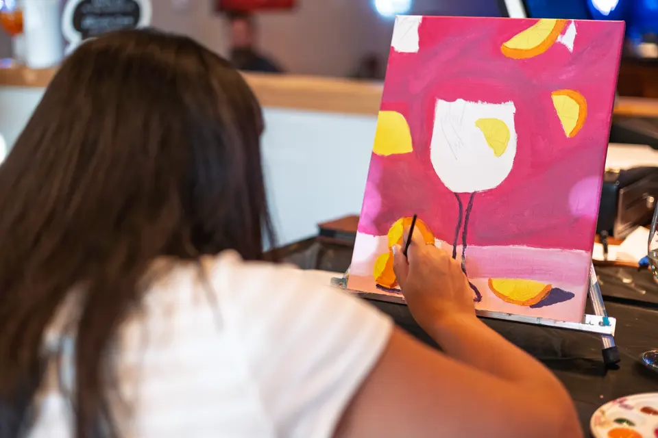 Photo 75 of 128, painting Aperol Spritz at Cork & Tap