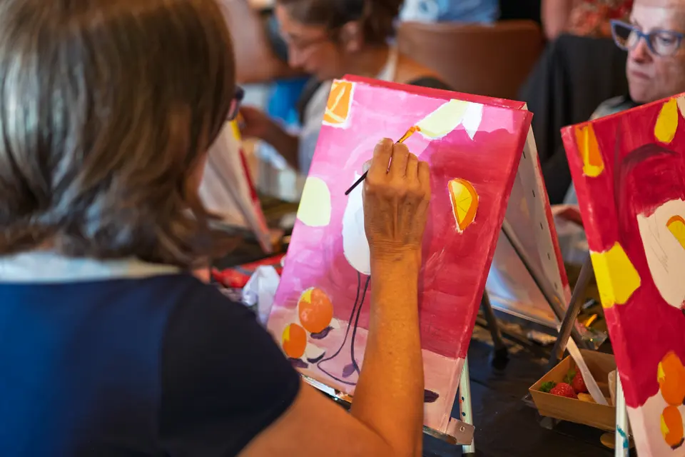 Photo 78 of 128, painting Aperol Spritz at Cork & Tap