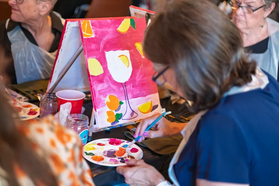 Photo 89 of 128, painting Aperol Spritz at Cork & Tap