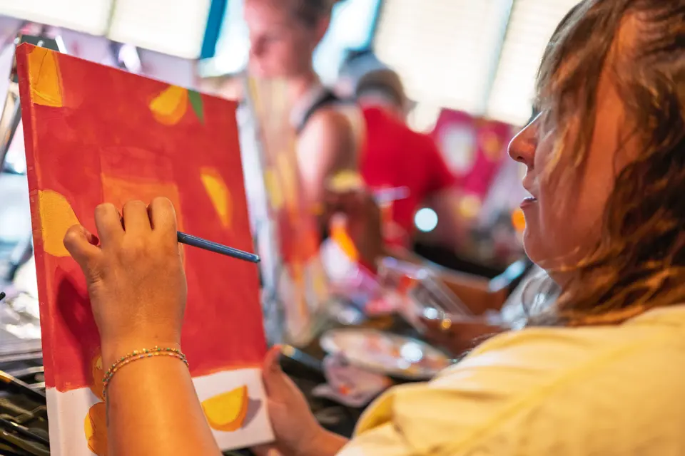 Photo 94 of 128, painting Aperol Spritz at Cork & Tap