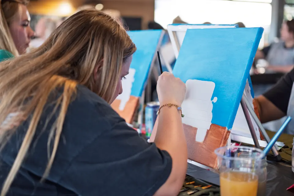 Photo 11 of 71, painting Pumpkin Truck at Gather GVL