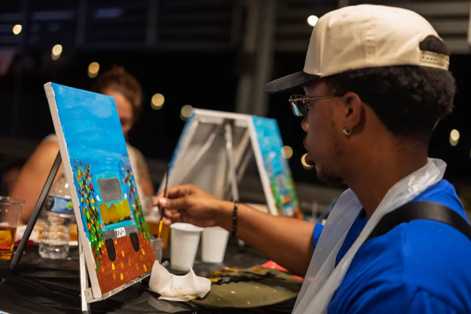 Photo 61 of 71, painting Pumpkin Truck at Gather GVL