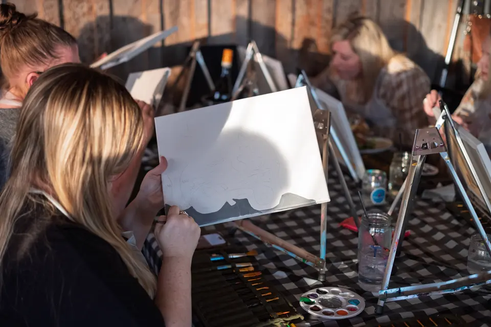 Photo 2 of 63, painting Spooky Cruiser at Stubborn Mule Restaurant & Brewery