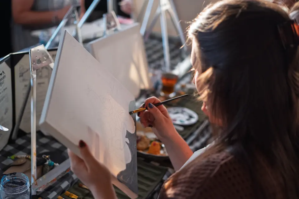 Photo 4 of 63, painting Spooky Cruiser at Stubborn Mule Restaurant & Brewery