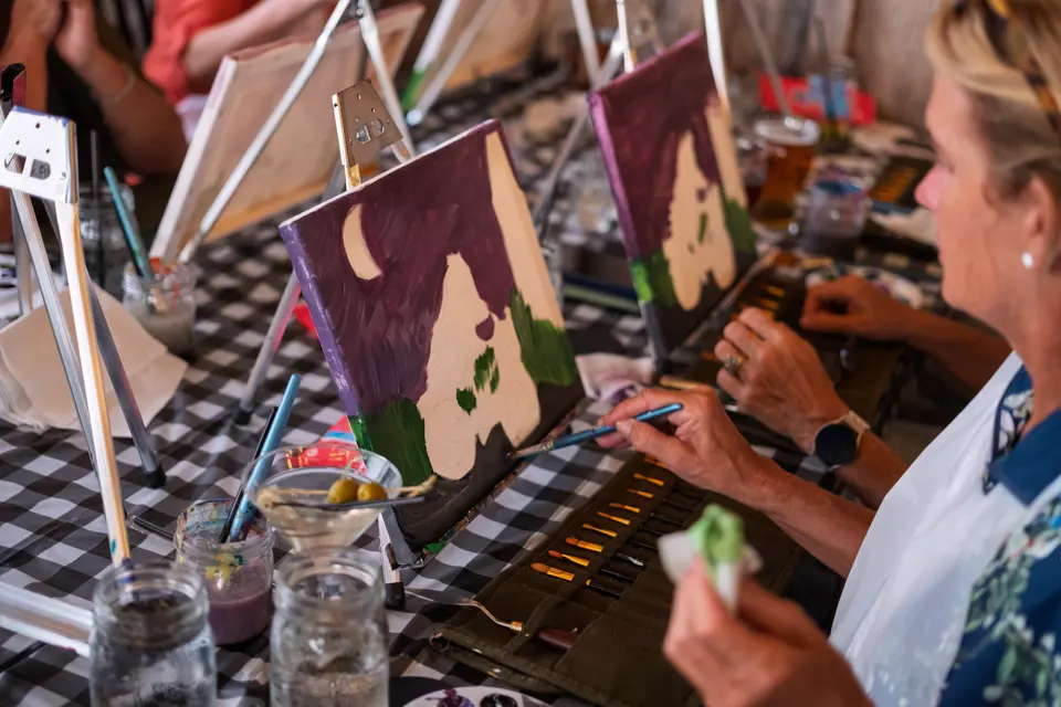Photo 20 of 63, painting Spooky Cruiser at Stubborn Mule Restaurant & Brewery