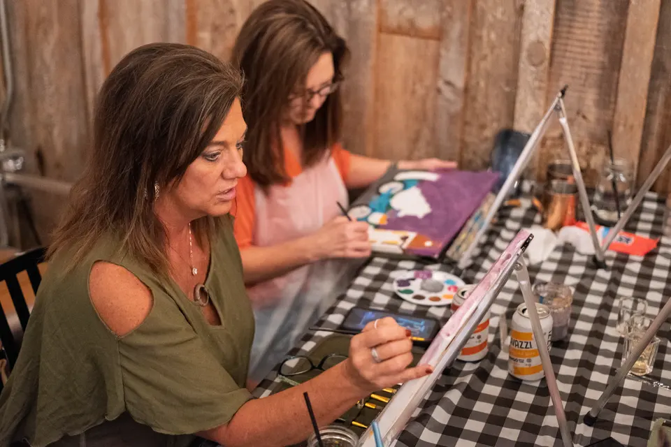 Photo 37 of 63, painting Spooky Cruiser at Stubborn Mule Restaurant & Brewery