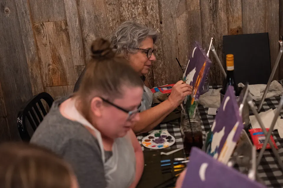 Photo 47 of 63, painting Spooky Cruiser at Stubborn Mule Restaurant & Brewery